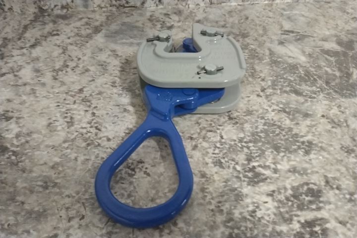 Campbell 6423000 1/8 to 5/8 In Jaw Open 1,000 Lb Working Load Limit Plate Clamp