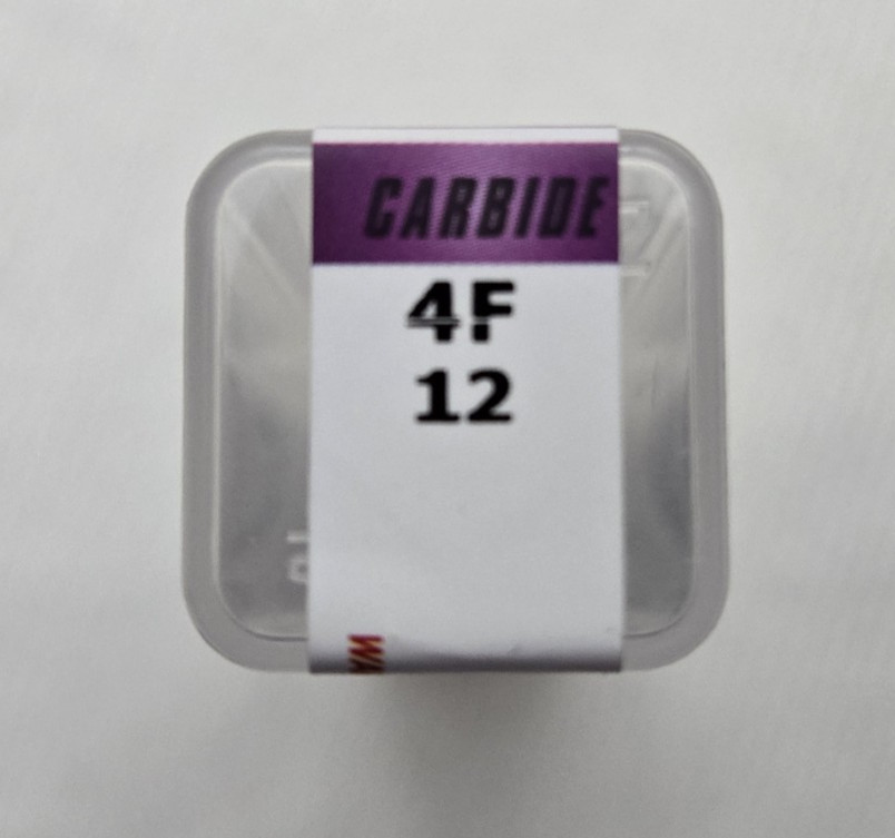 VIKINGS PANDA 12mm 4-Flute Carbide End Mill EMA Series NEW
