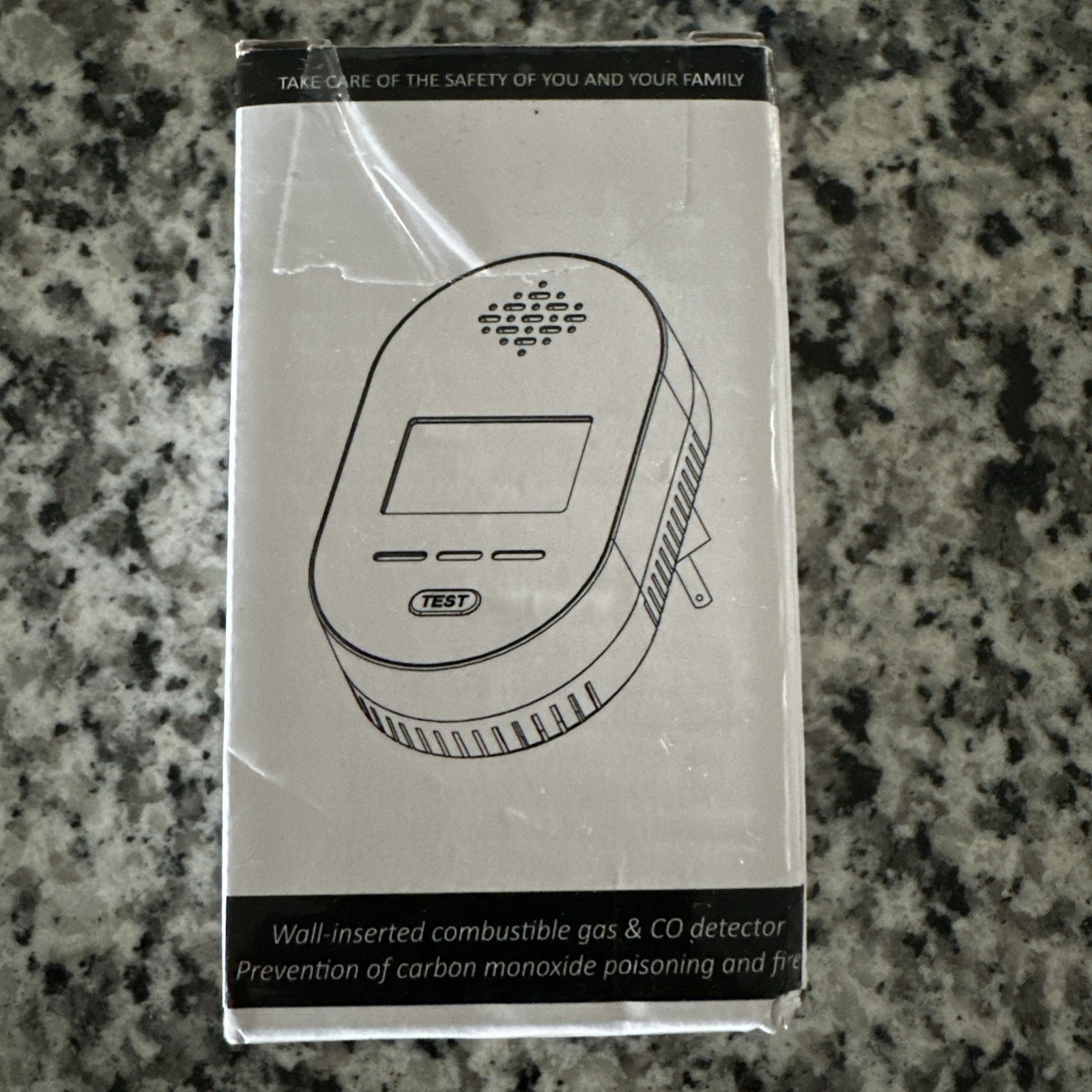 Portable 4-in-1 CO Detector For Smoke & Natural Gas, Plug-in Safety Alarm