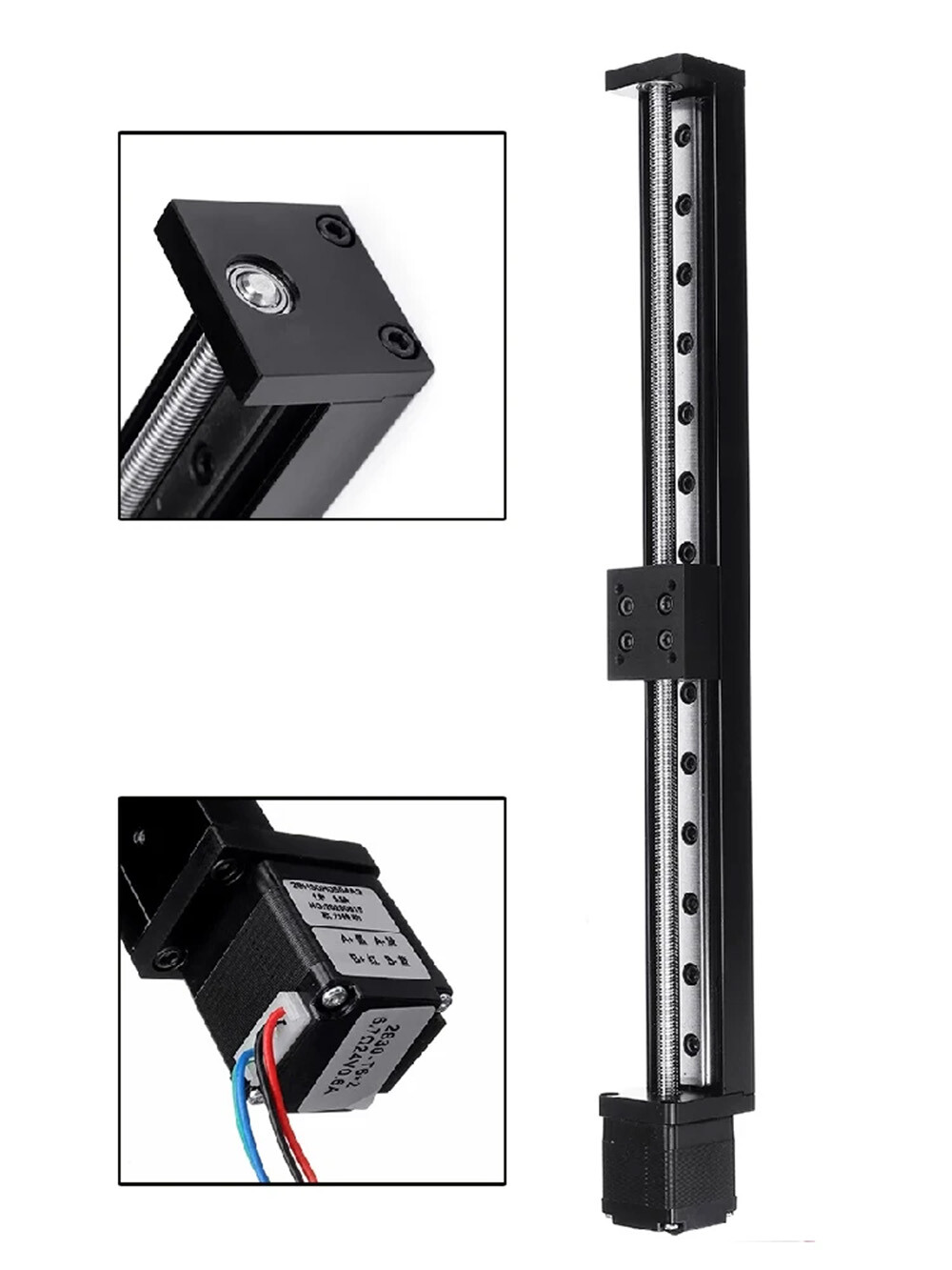 Linear Guide Rail Translation Stage nema17 Motor XYZ Axis CNC Sliding Table Kit