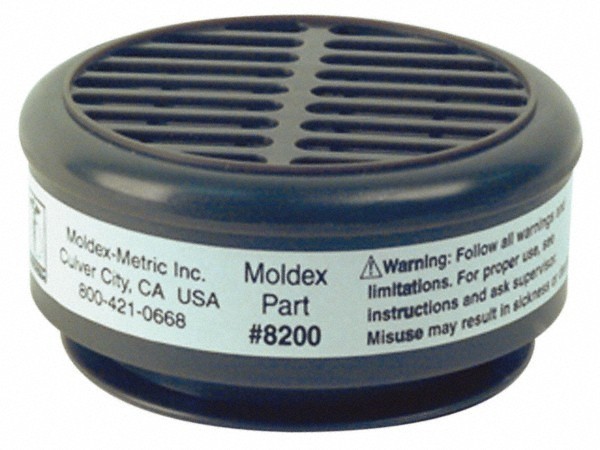 Moldex Acid Gas TC-23C-1224 box of 10 8200 expire date 05-2028