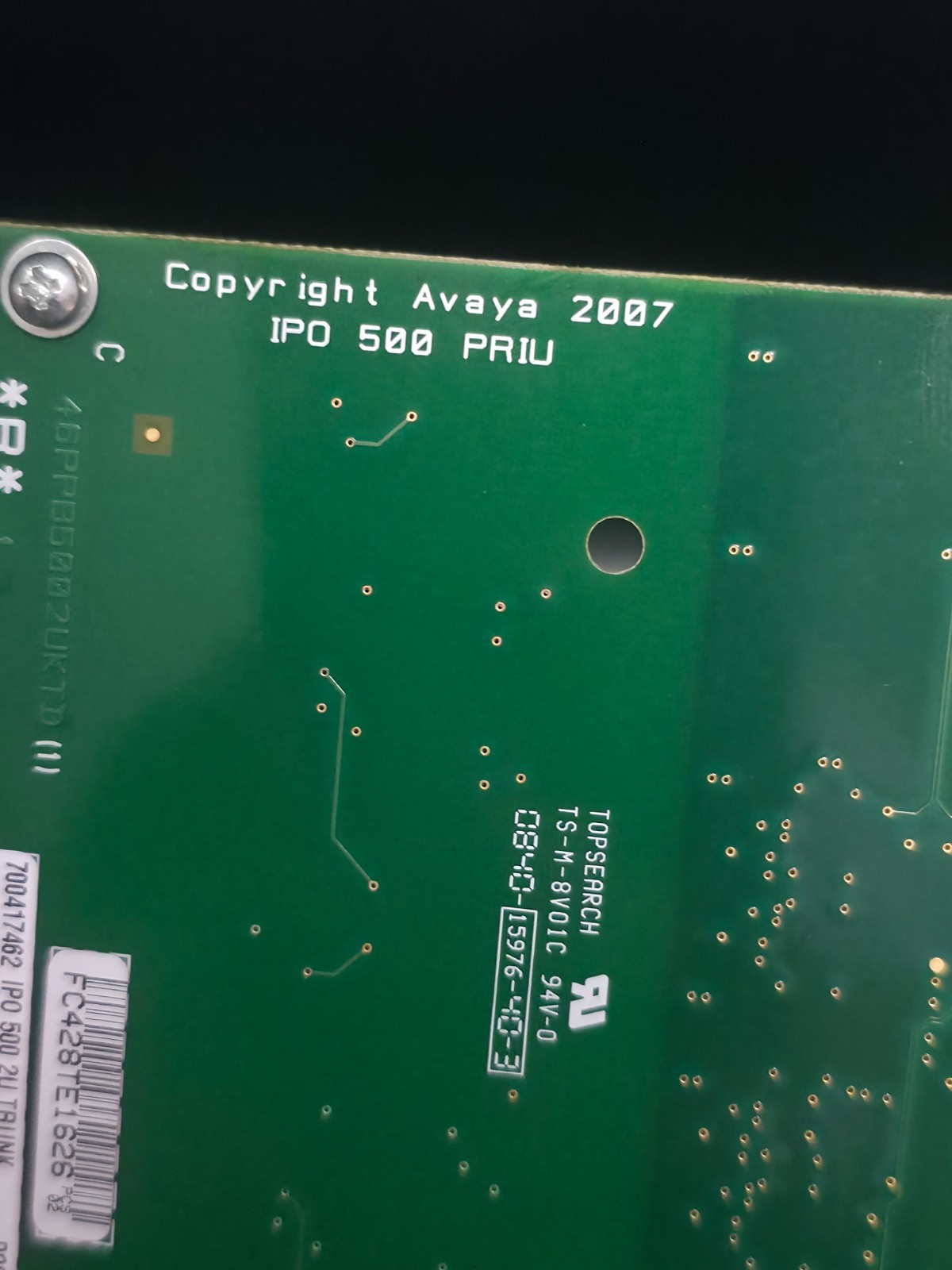 Avaya IP500 Universal PRI 2 Dual Trunk Daughter Card