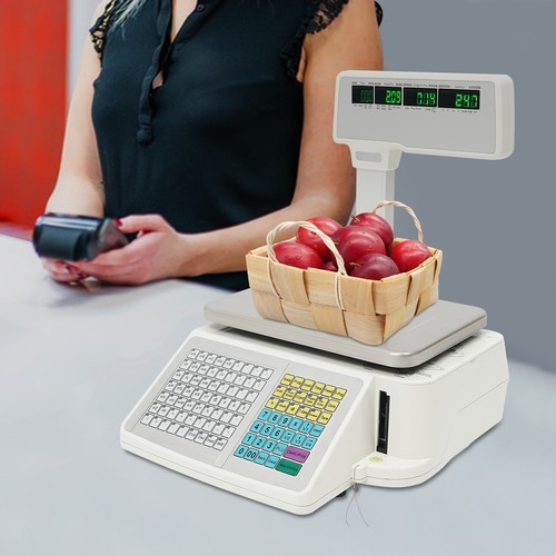 Electronic Label Computing Printing Scale Thermal Printer Price Scale 0.2-30kg