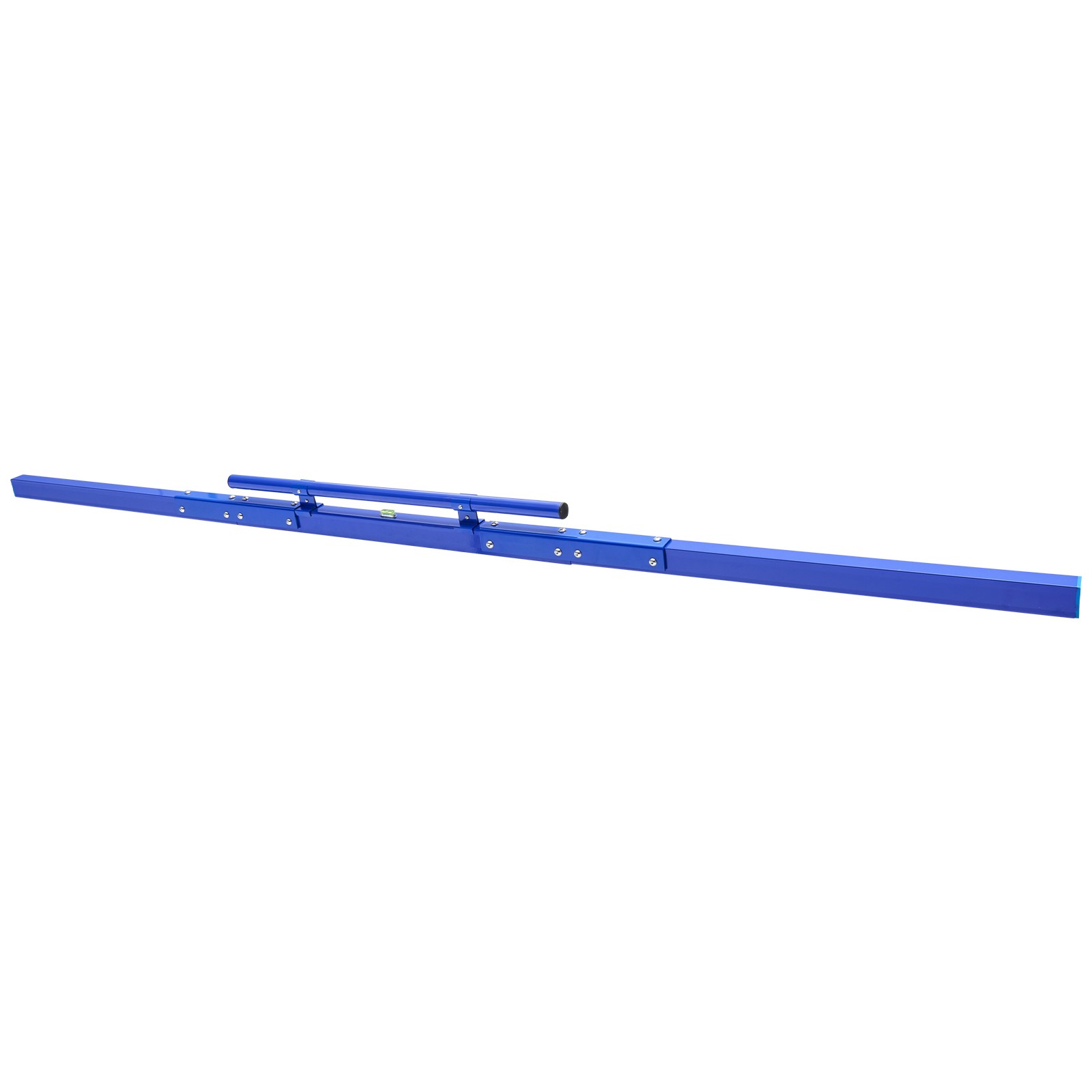 Uimoso 96-Inch Manual Concrete Screed Board, Aluminum Alloy, Blue Finish