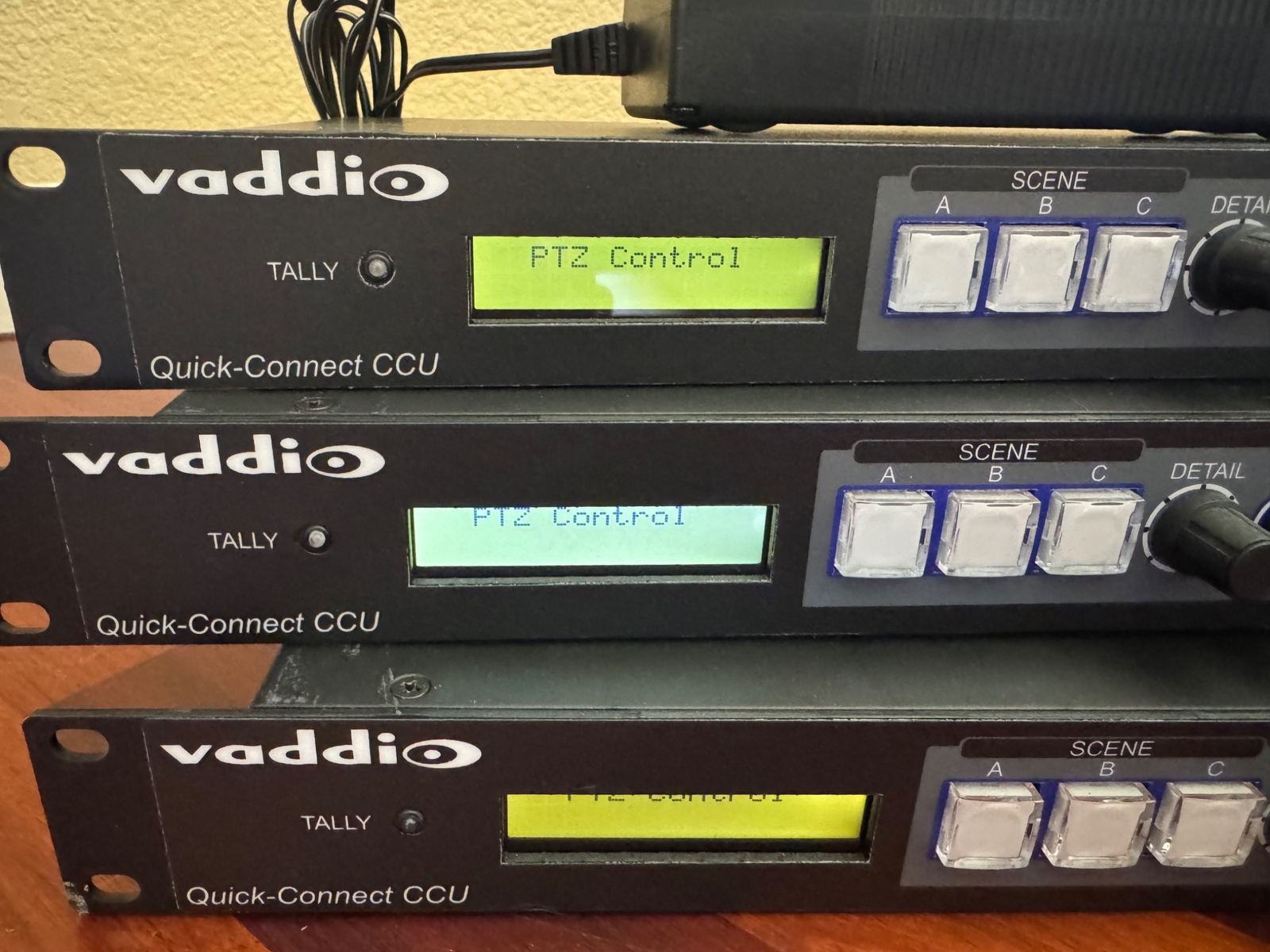 Vaddio Tally Quick Connect CCU HD-18 With AC Adapter Part #: 998-1105-015