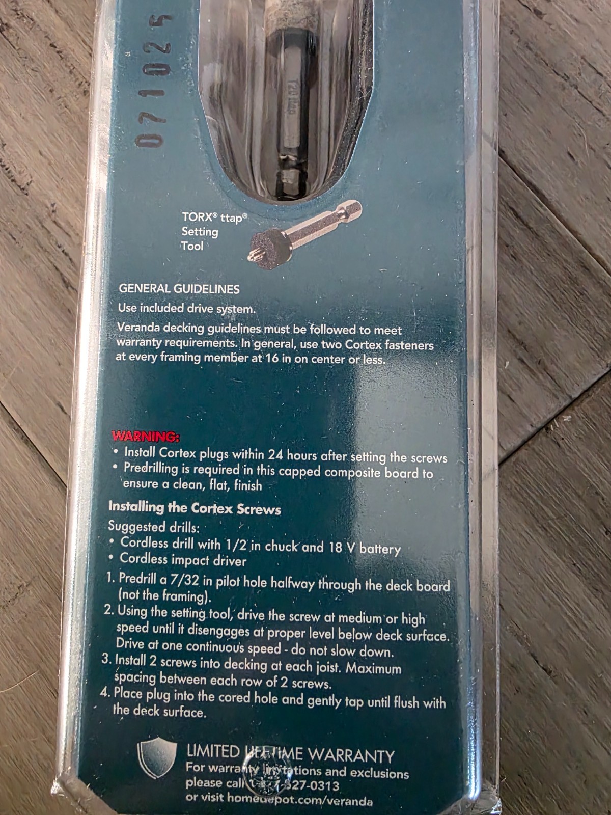 4x FastenMaster FMCTXCL-VA75SG Cortex Hidden Fastening, Stone Gray, 75 Scr