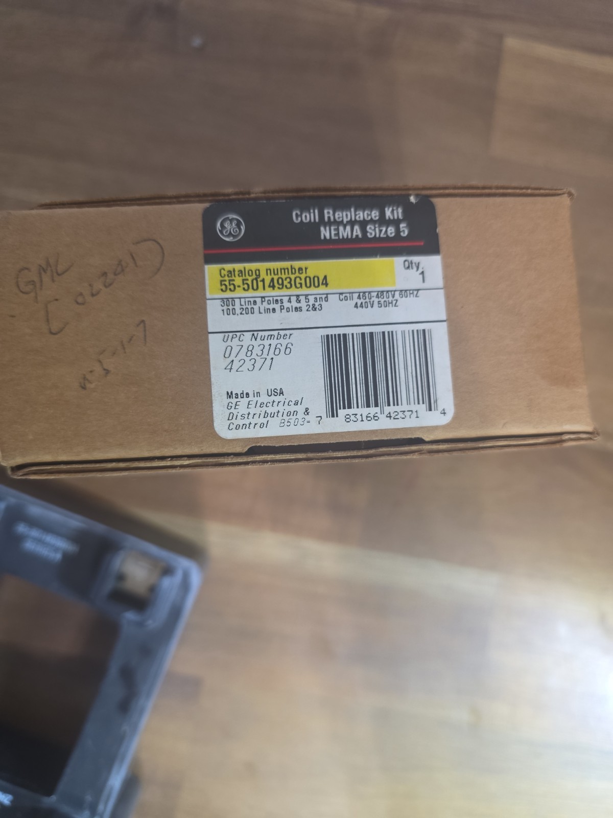 NOS GE Replacement Coil 55-501493G004 460-480 VAC