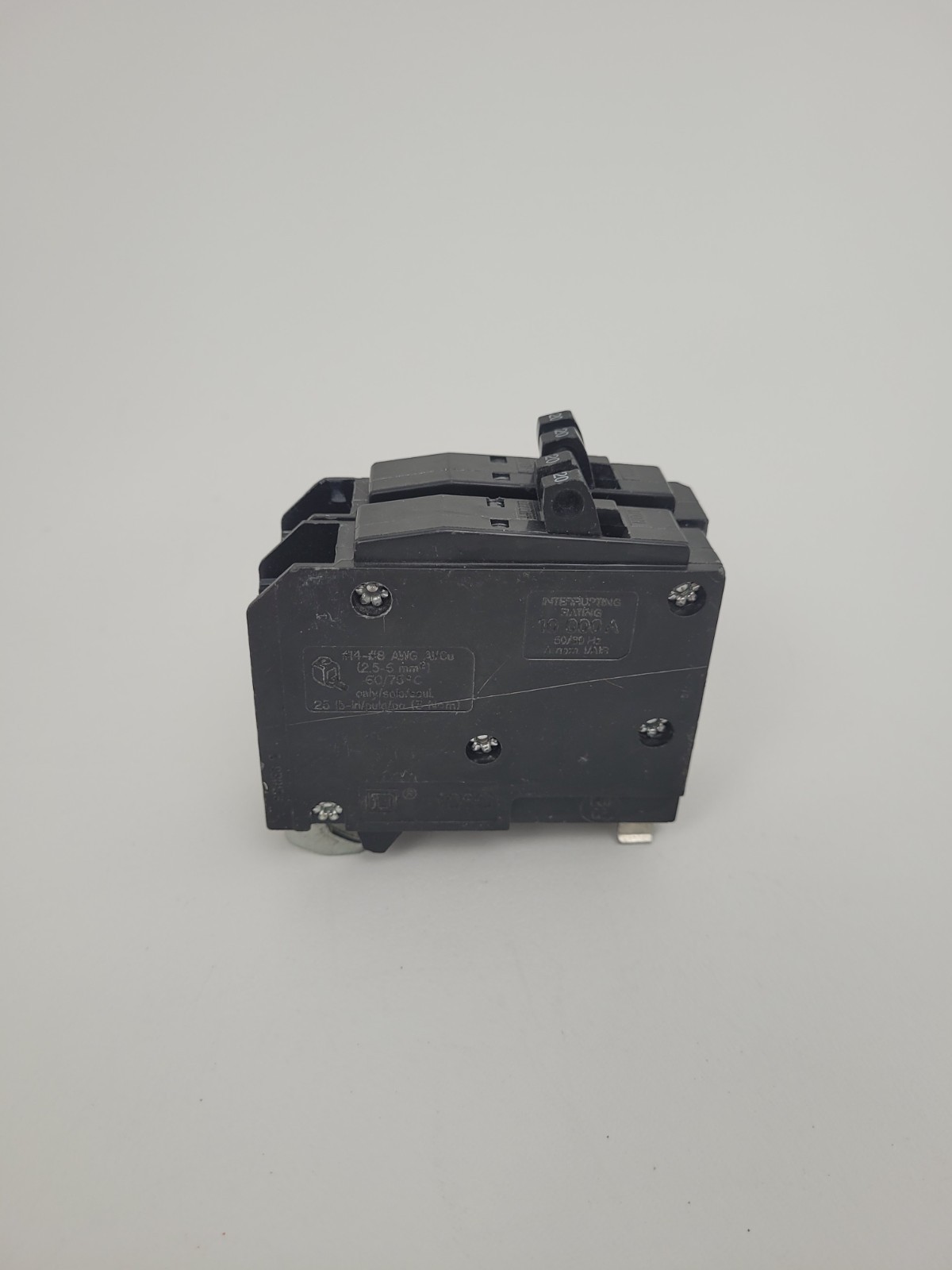 Lot of 2 – QOT2020 Square D 20 Amp 1 pole Circuit Breaker – Next Day Option