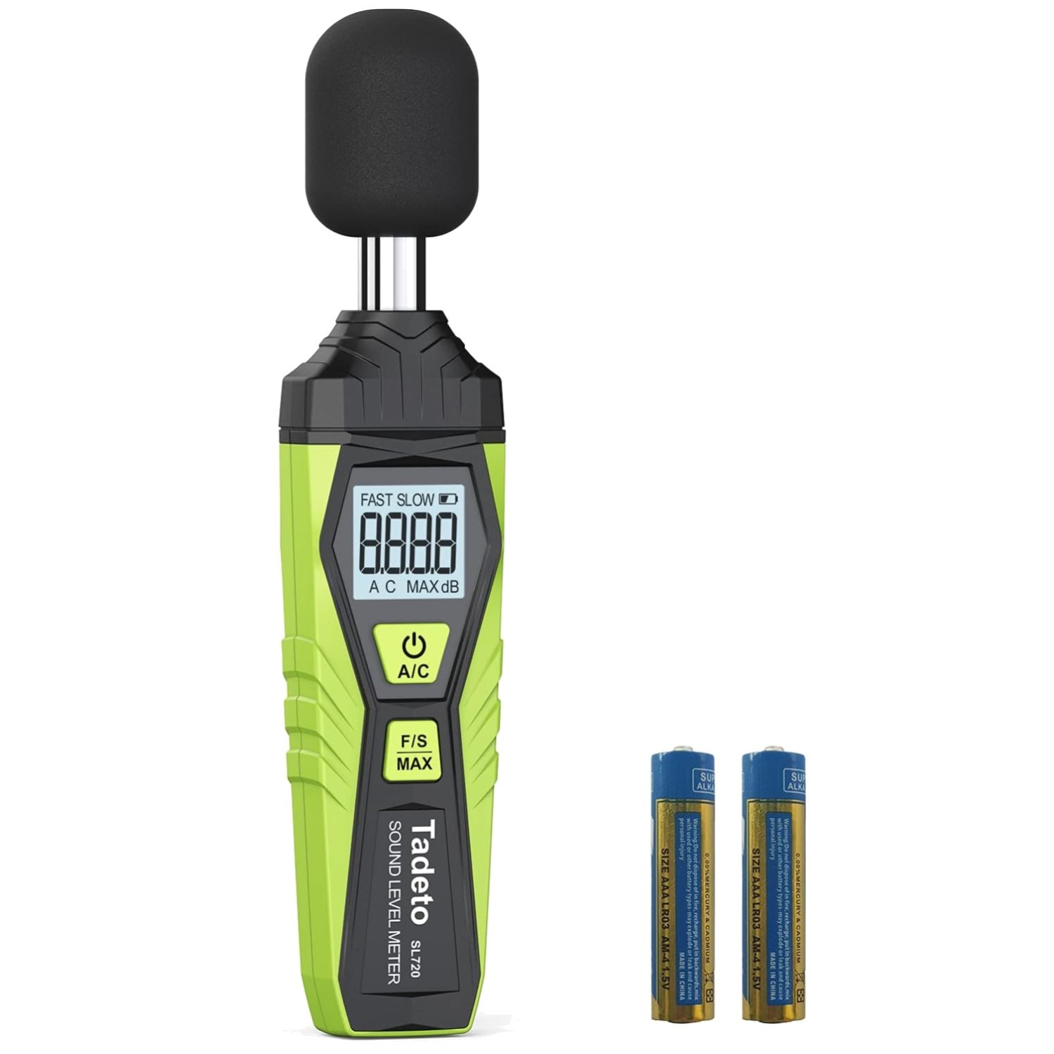 Digital Sound Level Meter MAX Data Hold Backlight