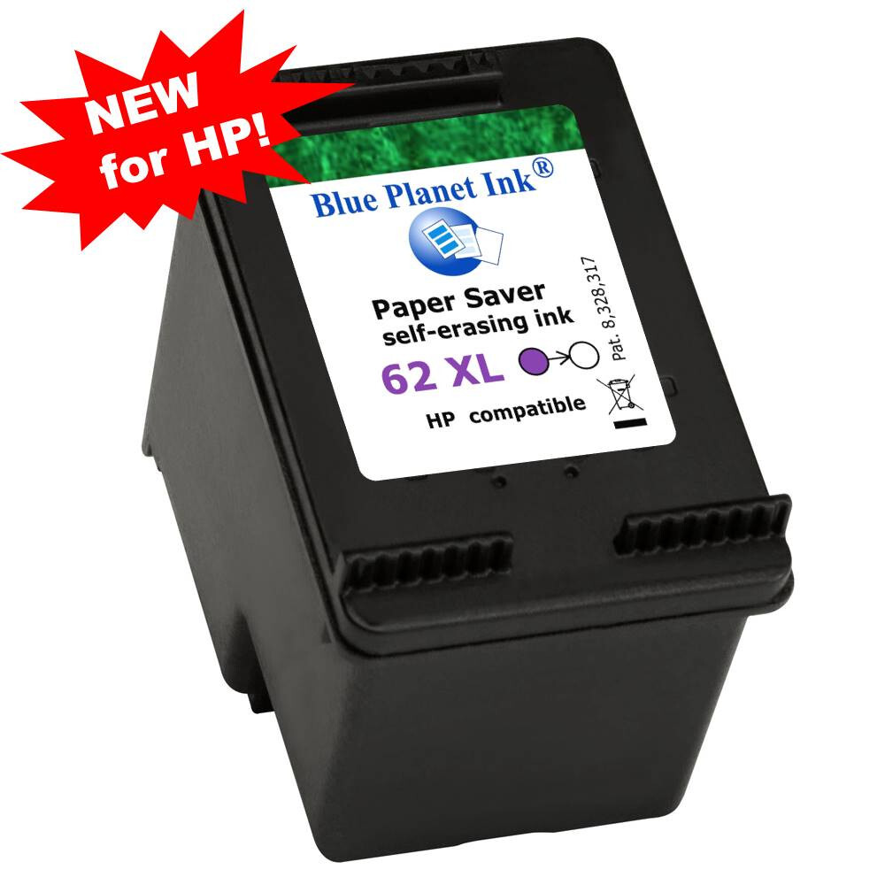 Blue Planet Ink Paper Saver® 62 XL Disappearing Ink for Inkjet Printers