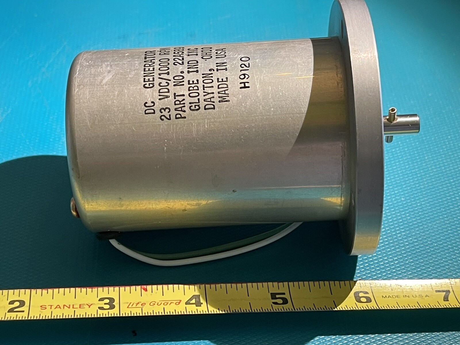 DC GENERATOR 23 vdc/1000 RPM