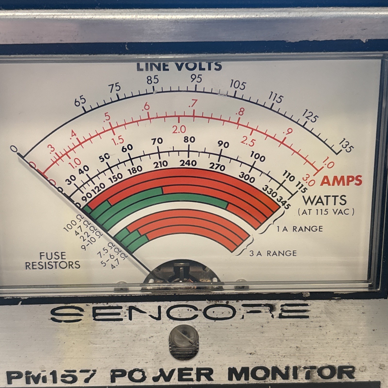 Vtg Sencore Model PM157 Power Monitor Meter Tool UNTESTED PARTS ONLY