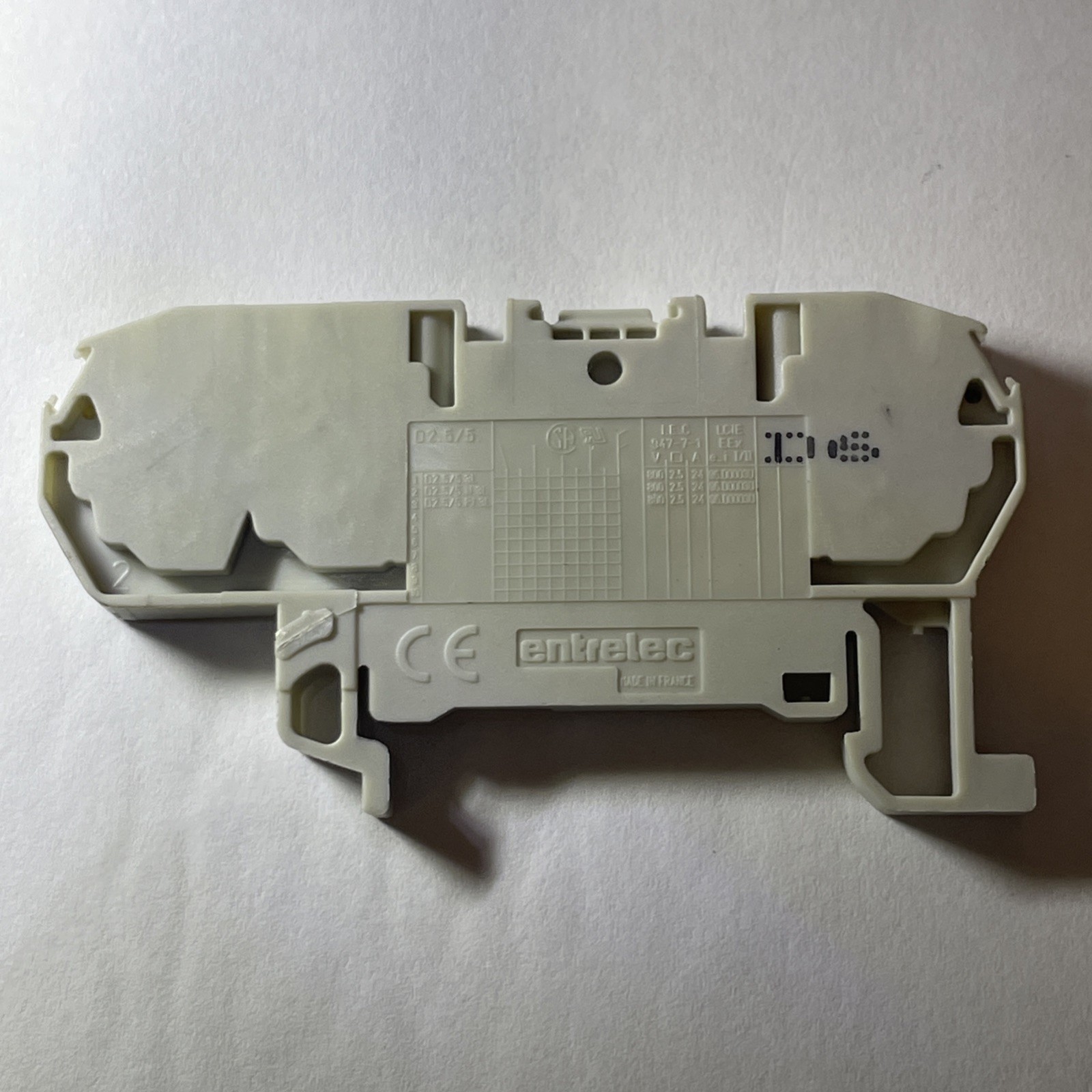 Entrelec Type D2 5/5 Terminal Blocks (Lot of 20)