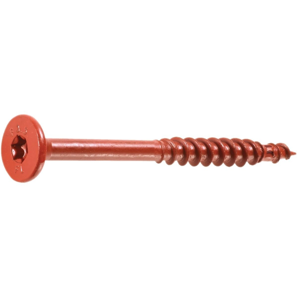 Flatlok No. 14 x 3-1/2 in. L #40 Torx Tap 0.164 in x 3.5 in, Red