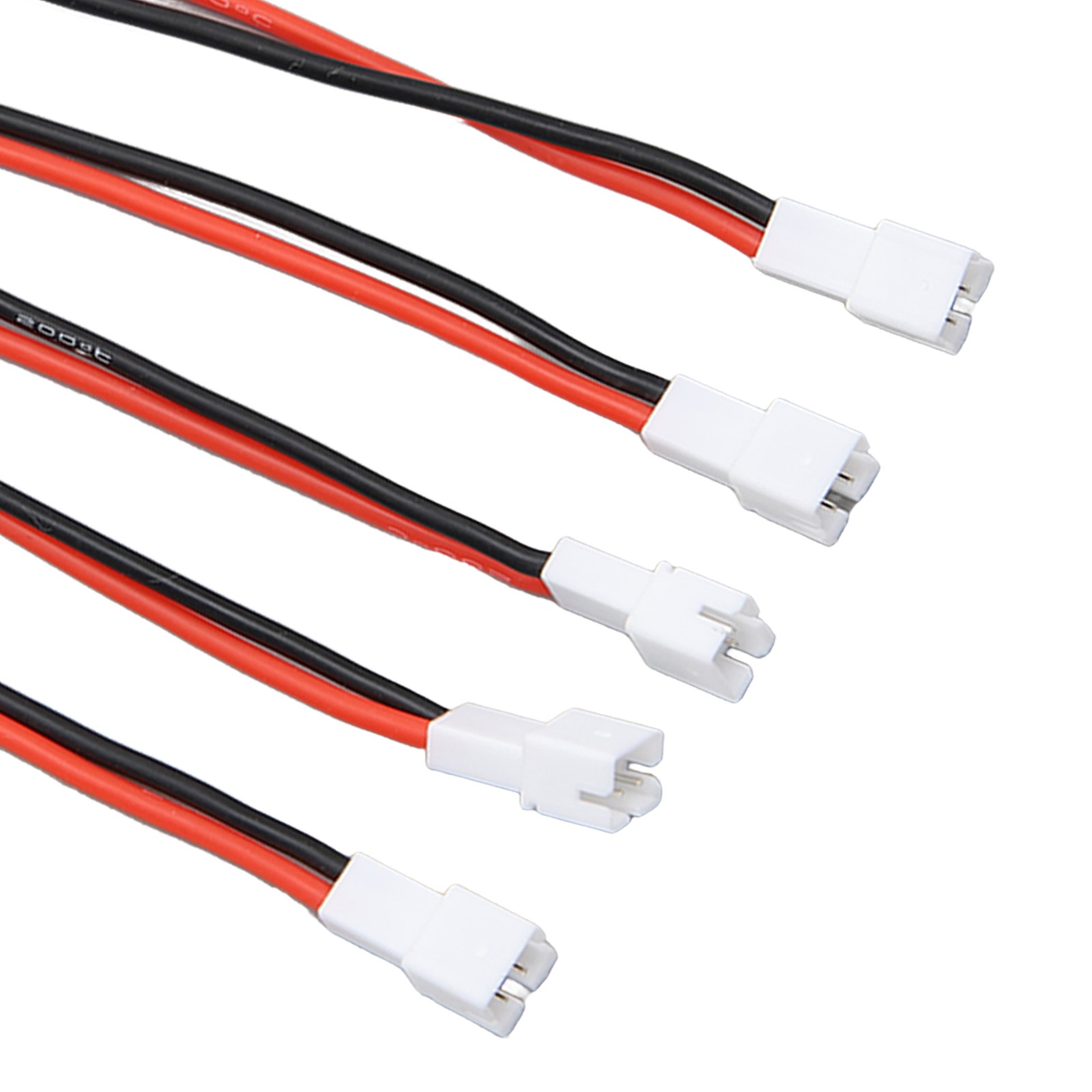 5Pcs PH2.0 2P Battery Adapter Cable For Axial SCX24 1/24 (3.6in)
