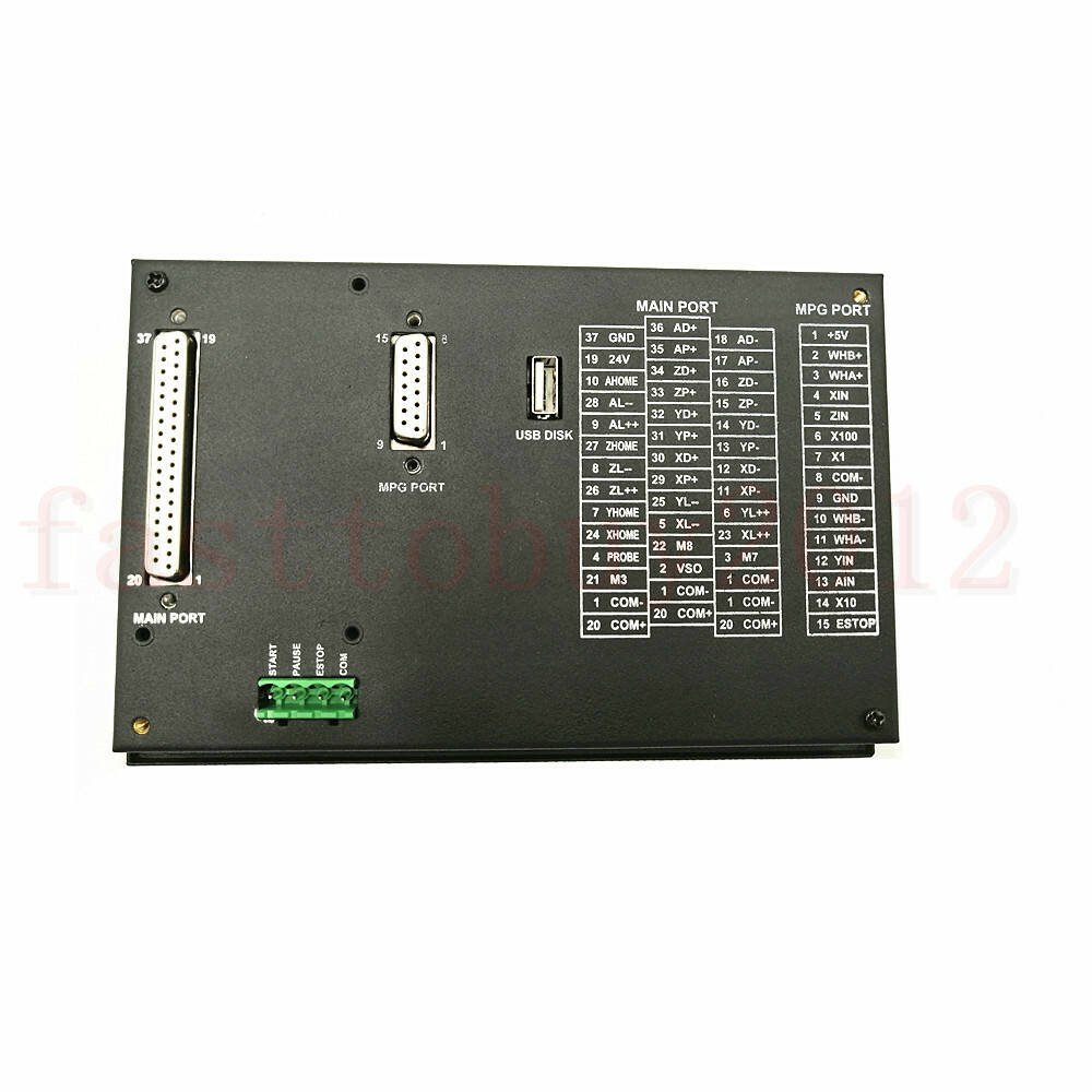 3 Axis CNC Offline Controller 500Khz G Code Control + MPG Handwheel for Router