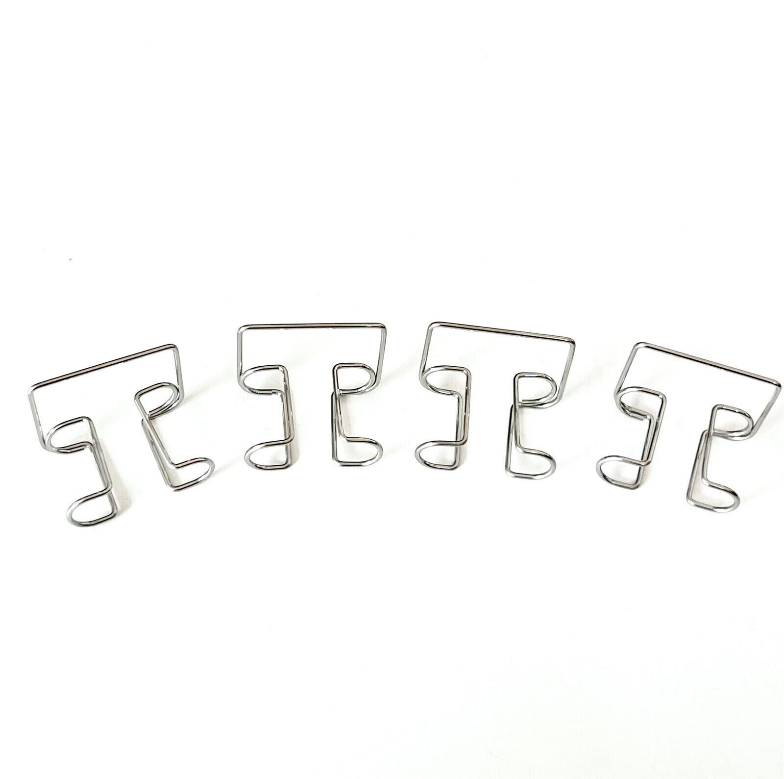 4 Pcs/Box Dental Dry Area No-Rubber Dam Stainless Steel Clip Cotton Roll Holder