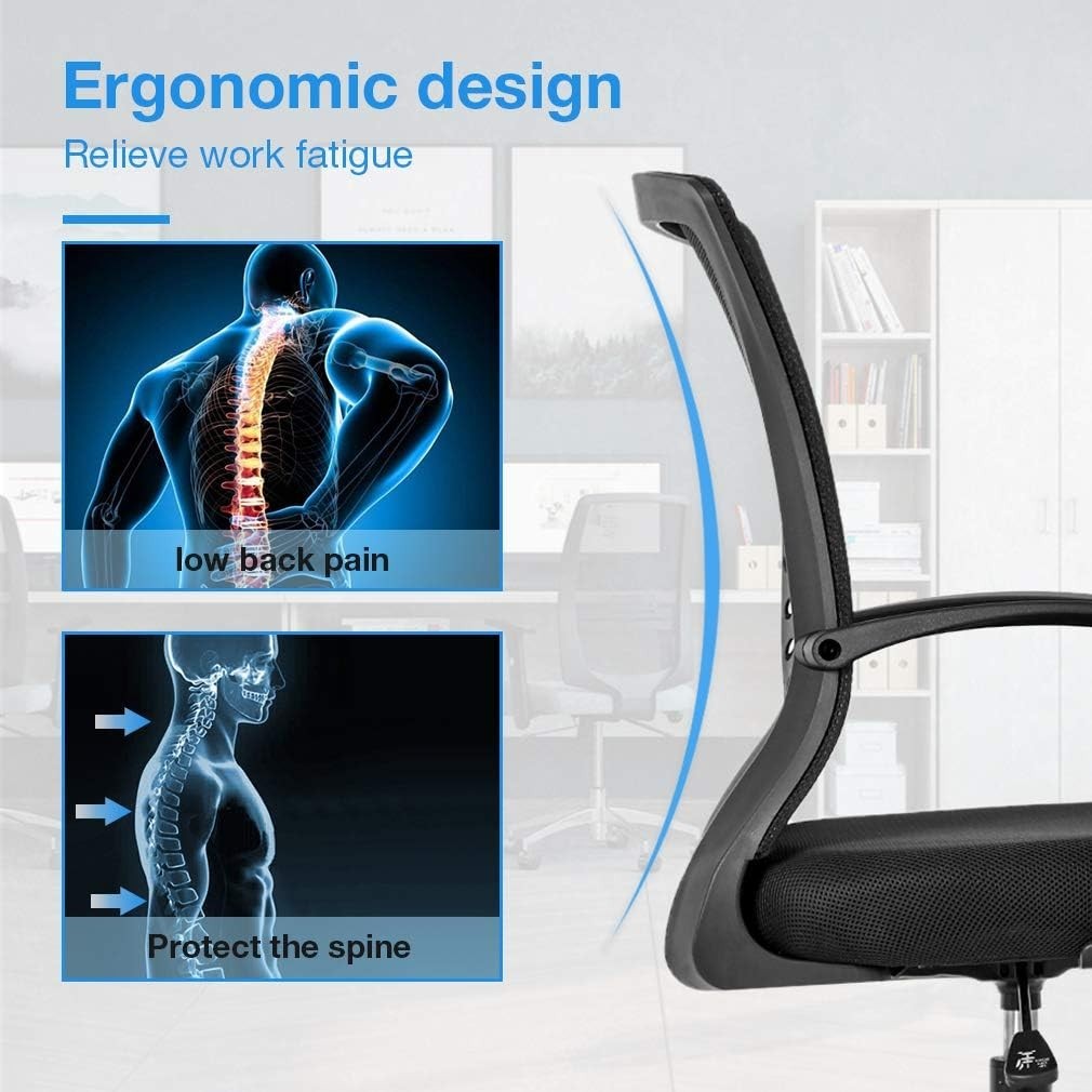 Ergonomic Drafting Chair with Adjustable Height & Mesh Back for Ultimate Comfort