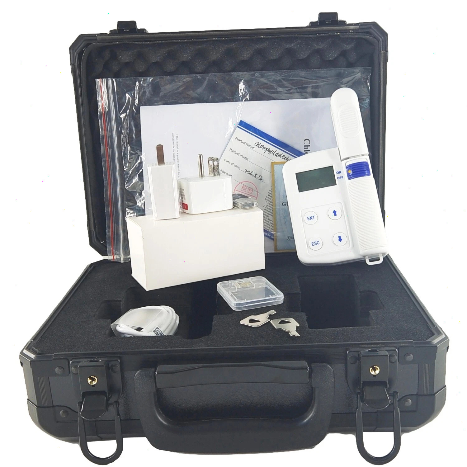 Plant Nutrient Analyzer with Nitrogen Content 0.0-99.99mg/g Leaf Area 2mm * 3mm