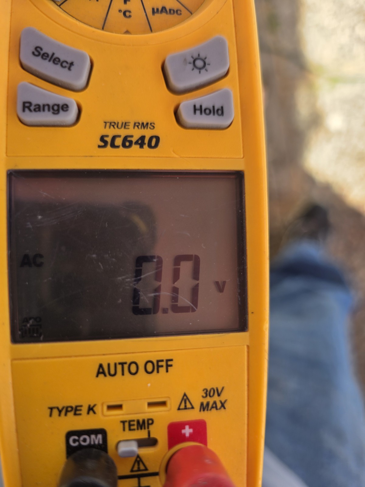 Fieldpiece SC640 TRMS AC/DC Swivel Head Clamp Meter With Leads