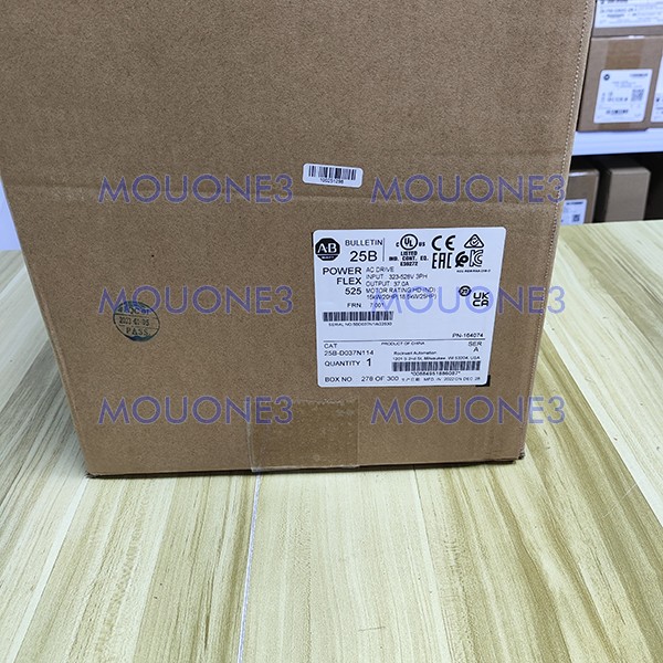 Brand New Allen-Bradley 25B-D037N114 PowerFlex 525 18.5kW (25Hp) AC Drive