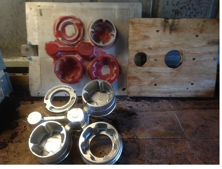 ALUMINUM INGOTS…….. 42 + lbs Casting alloy Near 356