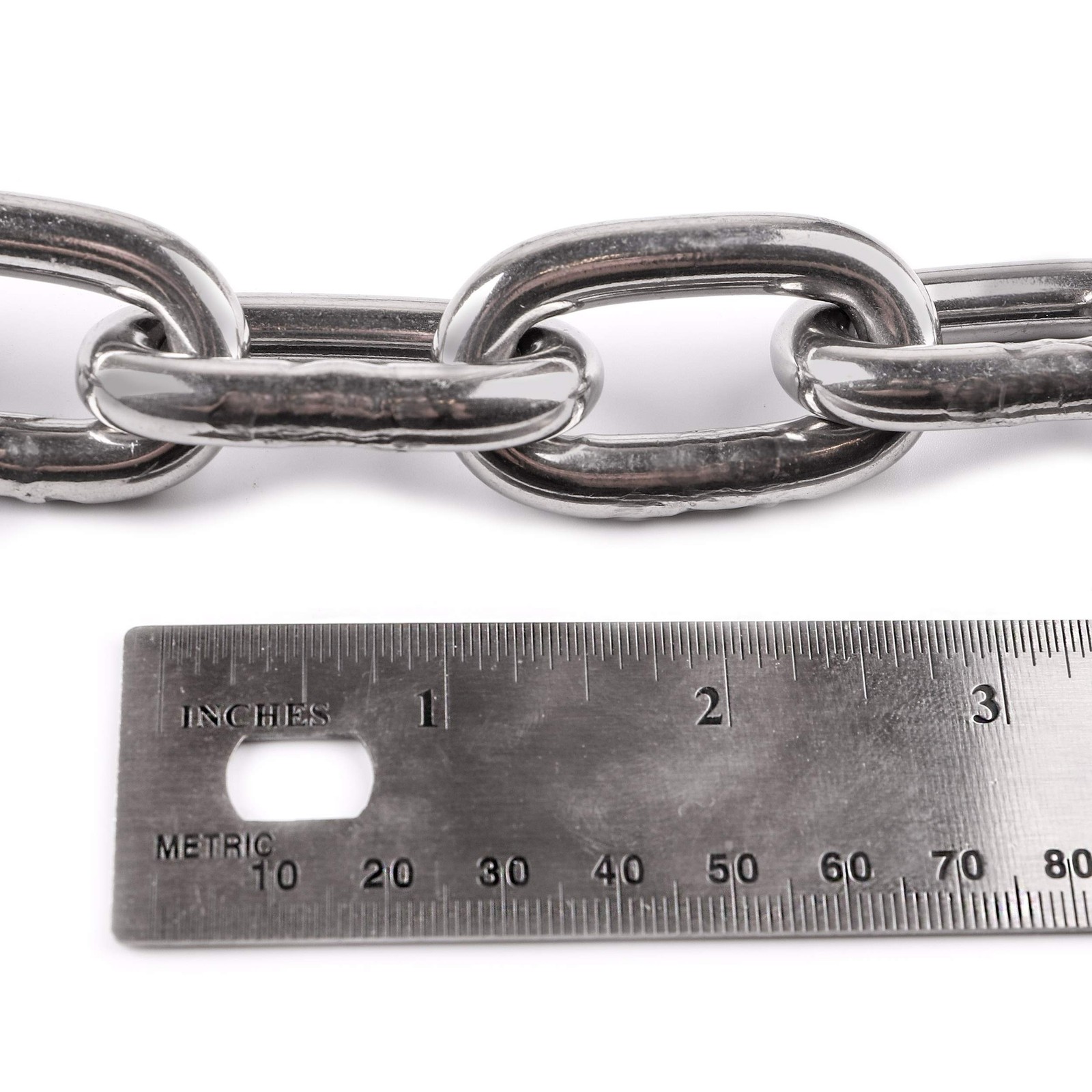5/16″ by 6 Foot Long Stainless Steel 316 Anchor Chain 7,600 lbs Minimum Break…