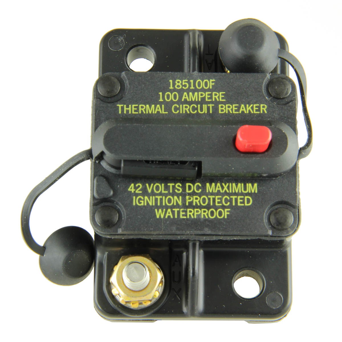 Bussmann CB185-100 Surface-Mount Circuit Breakers, 100 Amps (1 per pack)