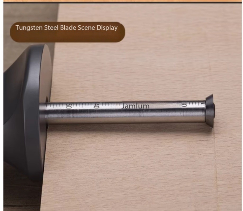 Dual-Purpose Straight and Curved Line Scribing Tool Parallel Line Drawing Tool