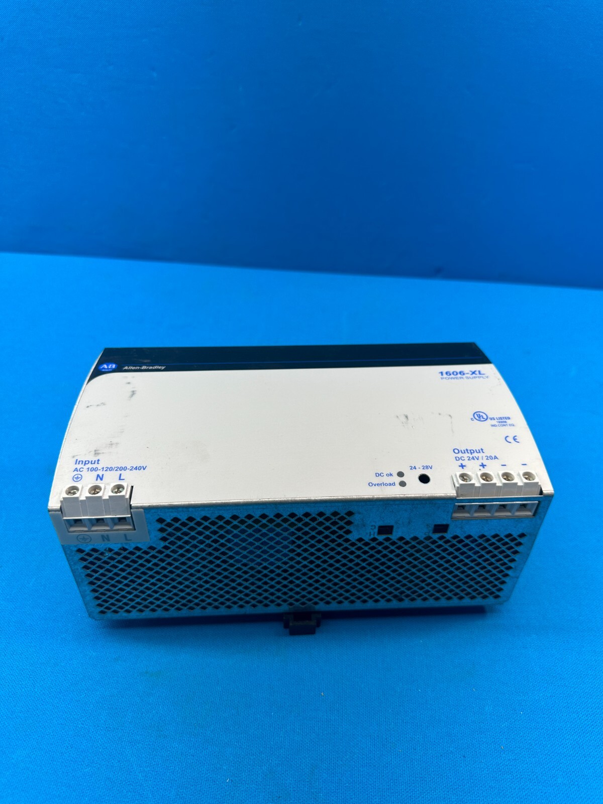 Allen-Bradley 1606-XL 600W 100-240V Series-B Power Supply Module 1606-XL480EP