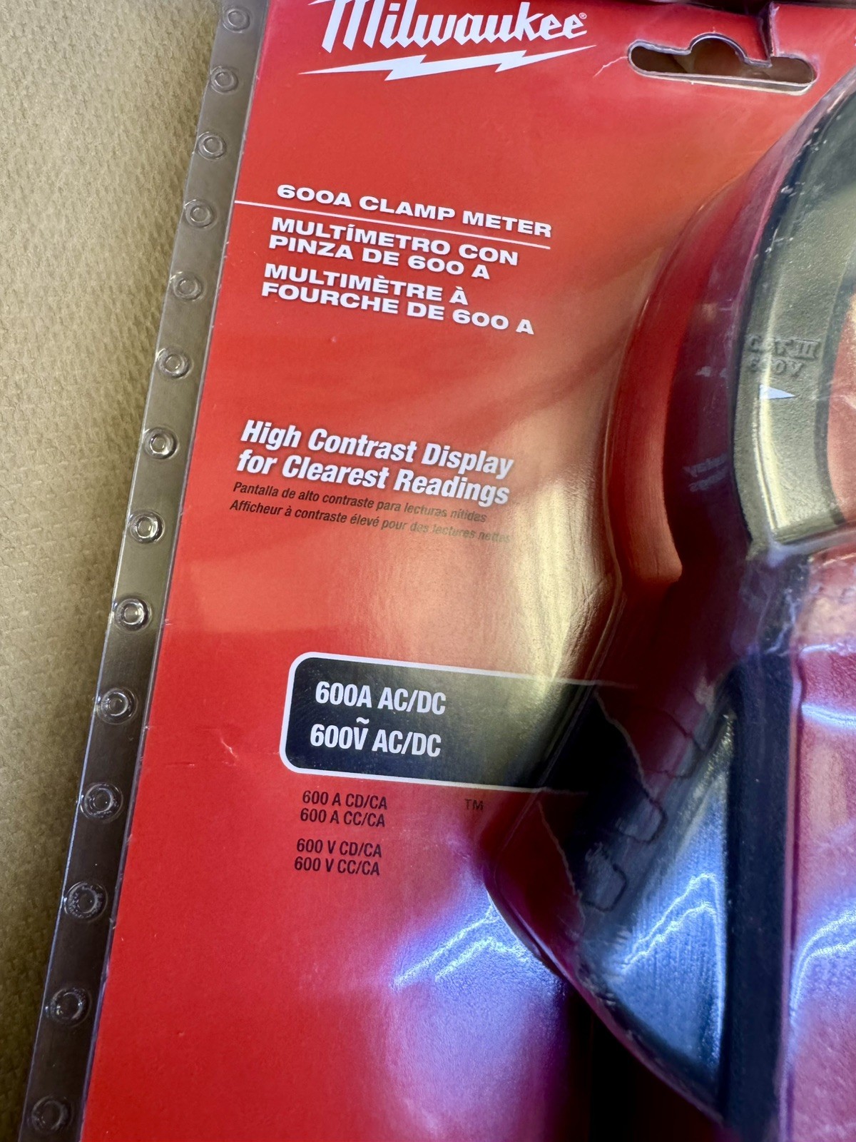 NEW MILWAUKEE 2237-20 600 Amp AC/DC Digital Clamp Meter
