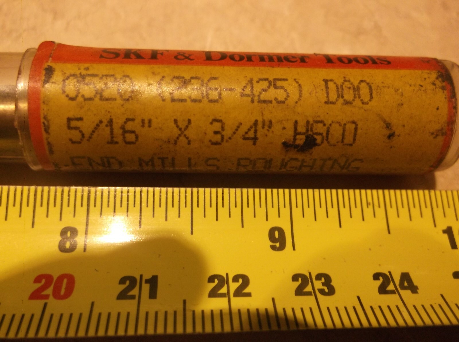 SKF 5/16″ 4F ROUGHING ENDMILL HSCO ENDMILL COBALT
