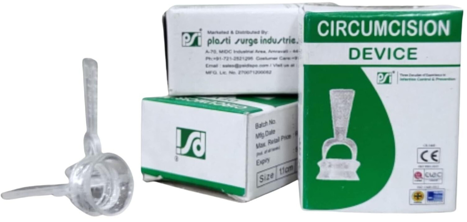 Circumcision Device UROLOGY,for Male Neonatal ( 1.1, 1.3, 1.5cm)5each-15 Pcs