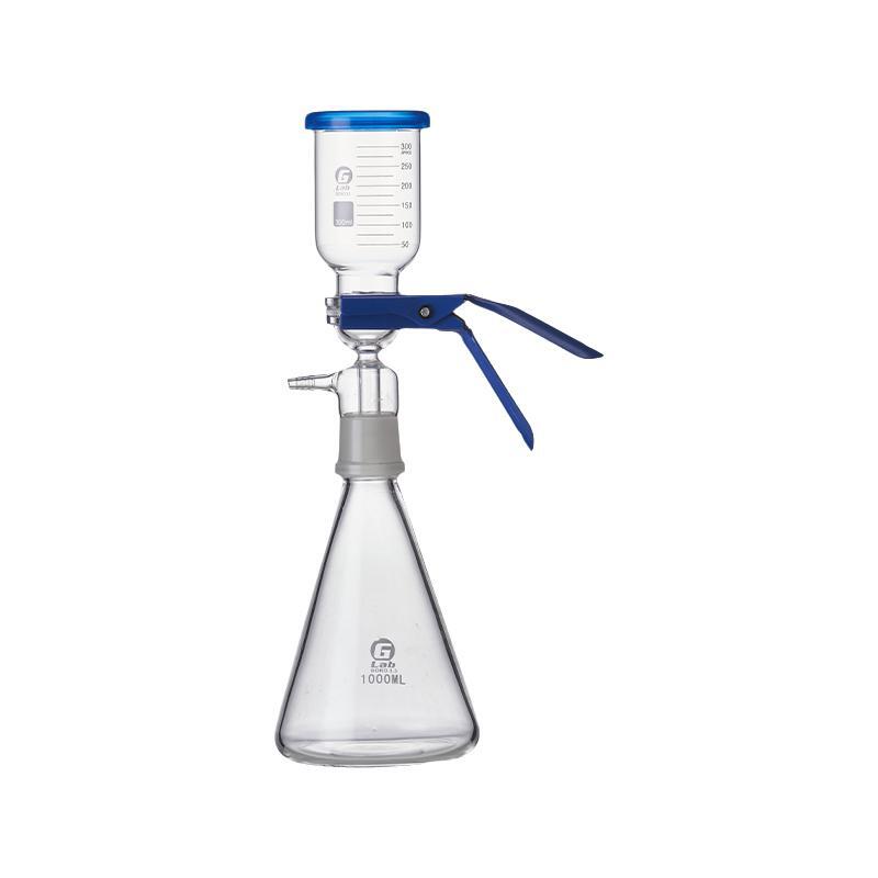Lab Chemistry Glassware: Sand Core Filter Set, Erlenmeyer Flask, 250-5000ml