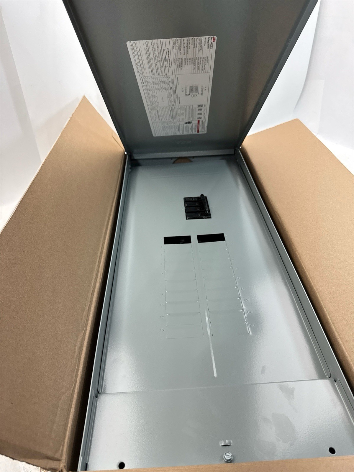 ABB 200A 20 Space 40 Circuit Outdoor Main Breaker Panel Value Pack PAM2020RPA
