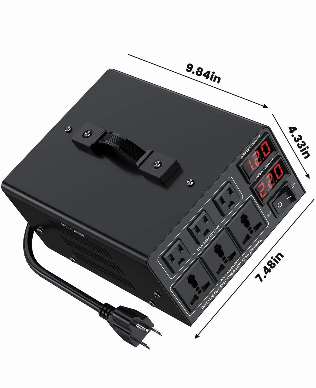 MT-BYQ-2025 6000W Industrial Voltage Converter Transformer | Step-Up & Step-Down
