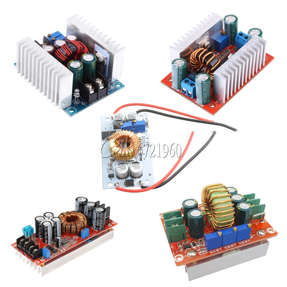 DC-DC Converter 10/12/15/20A 150/250/300/400/1200W Step Up Step Down Buck Boost