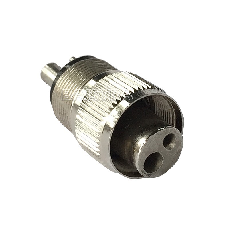 Dental 4 Hole to 2 Hole High Speed Handpiece Tubing Adapter Changer Connector US