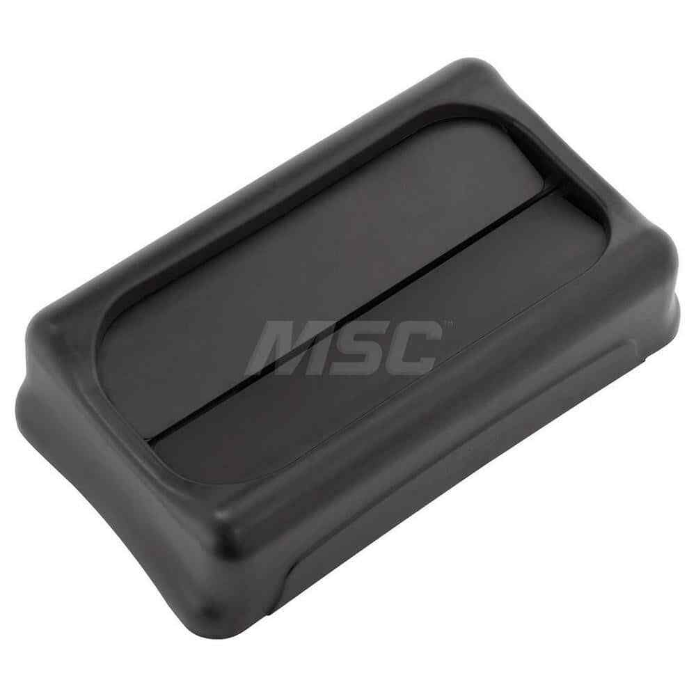 Rubbermaid FG267360BLA Rectangle Lid fits «Slim Jim» 23 Gal Rectangle Trash Can