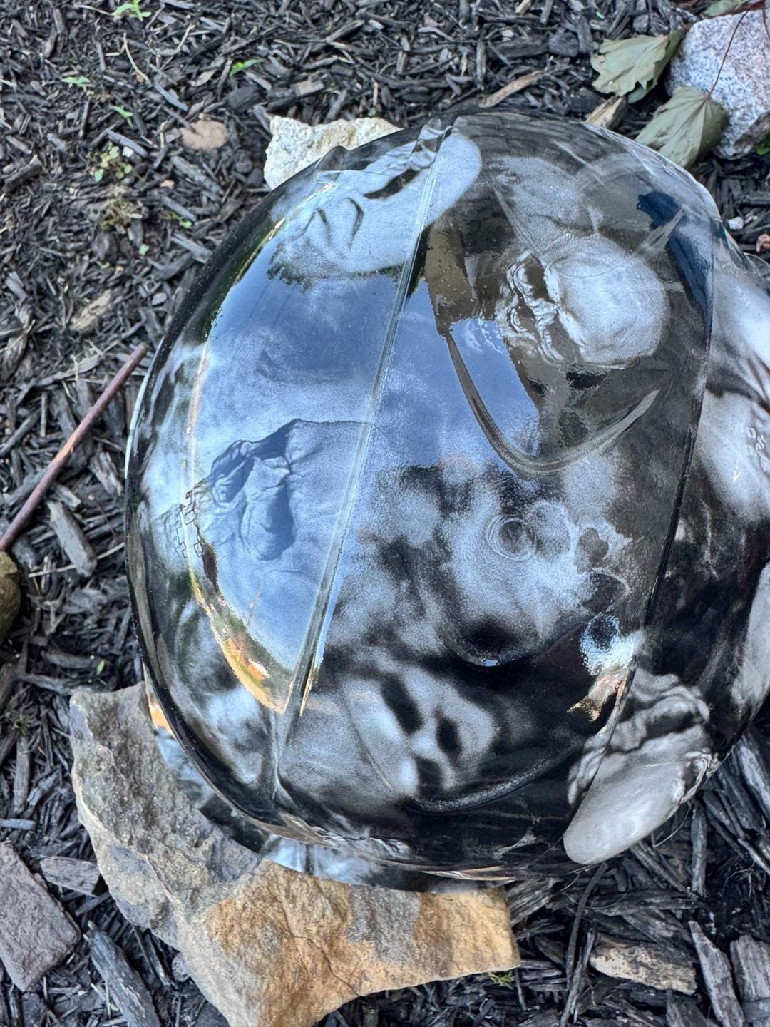 Pyramex Skull Pattern Hydro-Dipped Hard Hat shell only