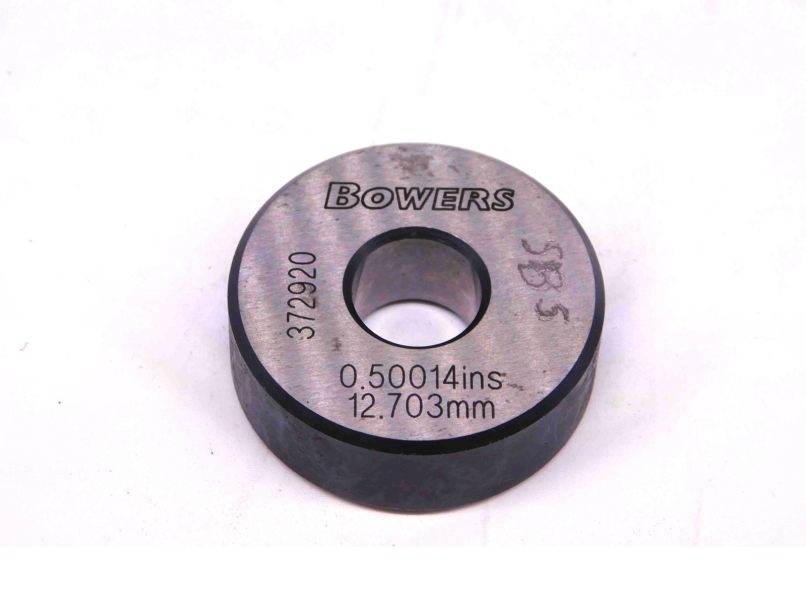 12.703 MASTER PLAIN BORE RING GAGE 13.000 -.297 UNDERSIZE 13 mm .5001