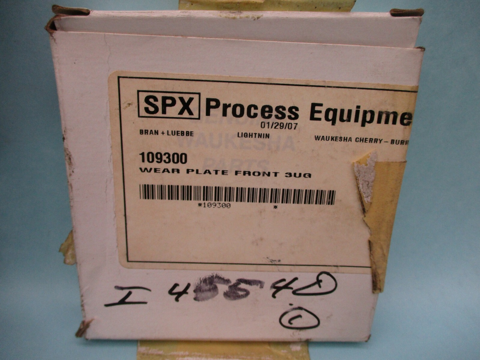 New Lot of 10 Pieces SPX Process Equipment 109300 Wear Plate Front 3UG A3119DH