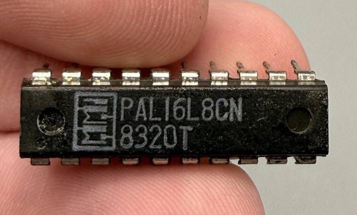 PAL16L8CN MMI Programmable Array Logic ICs 20-Pin DIP Vintage NOS Lot of 3