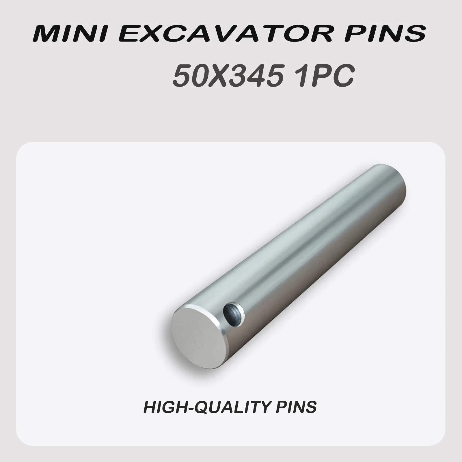 New high quality Excavator Universal Bucket Pin 50mm X 345mm one pin