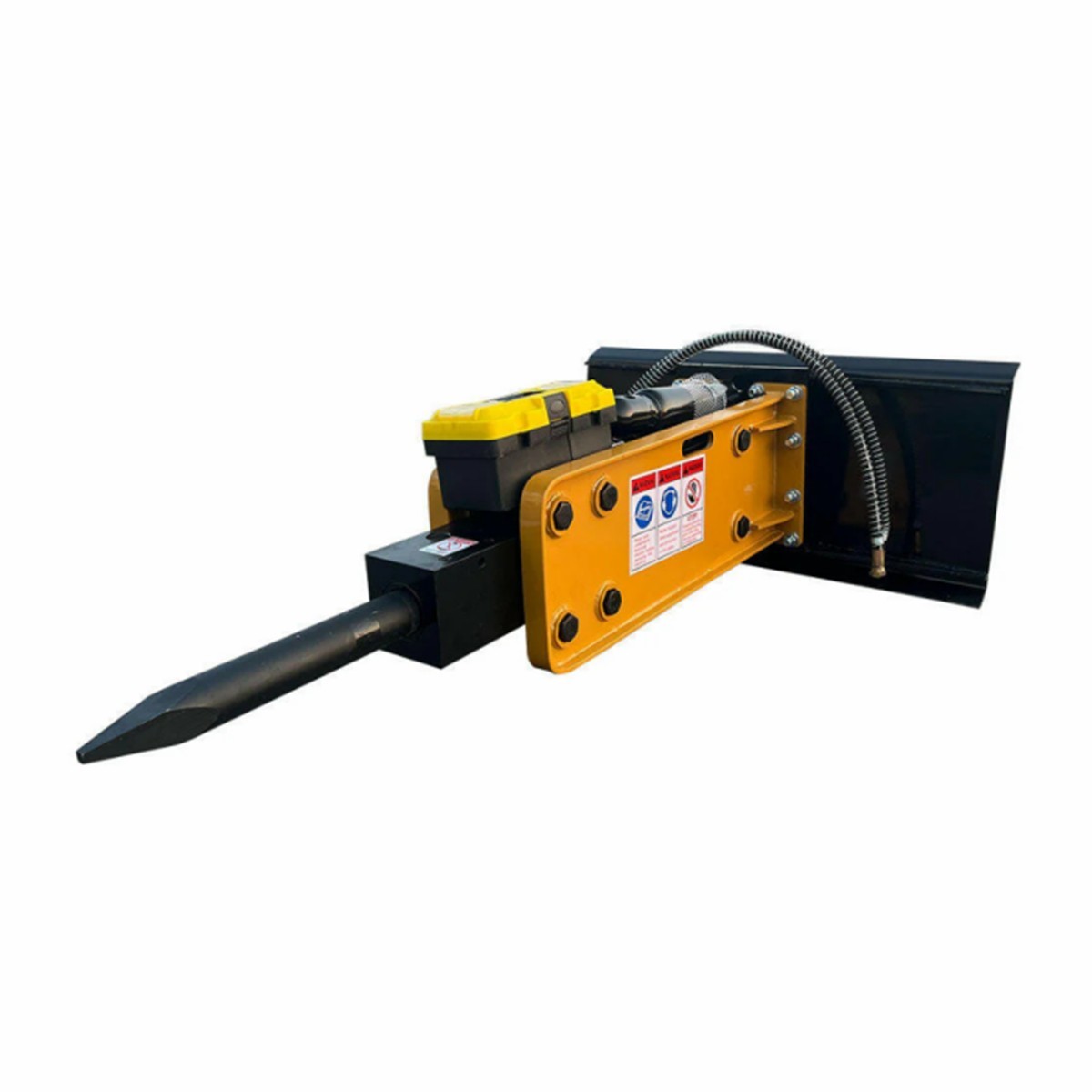 Agrotk 750 Breaker Hammer Hydraulic Concrete For Skid Steer Loader Attachment