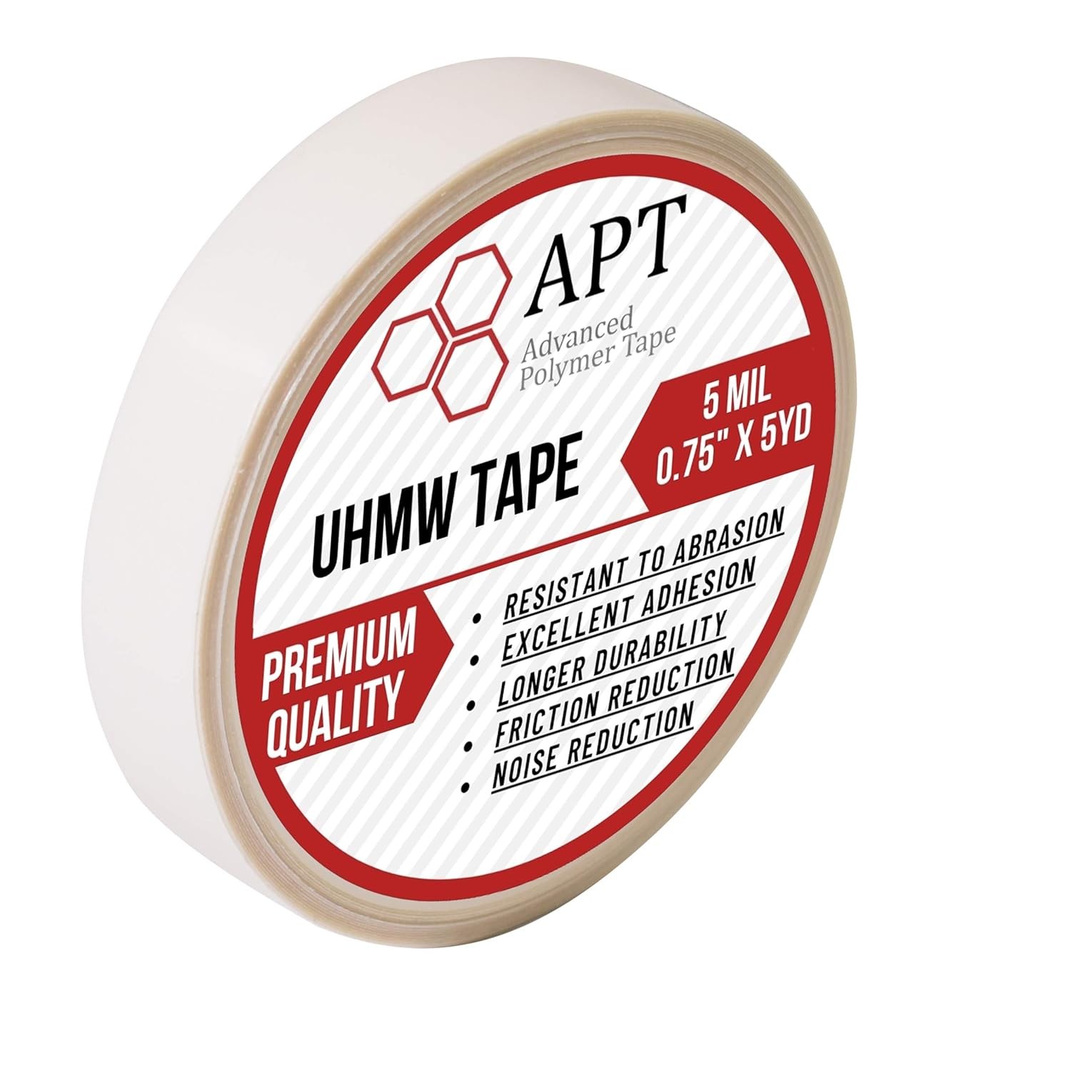 Ultra-high Molecular Weight Polyethylene UHMW Tape Abrasion Resistant Heavy