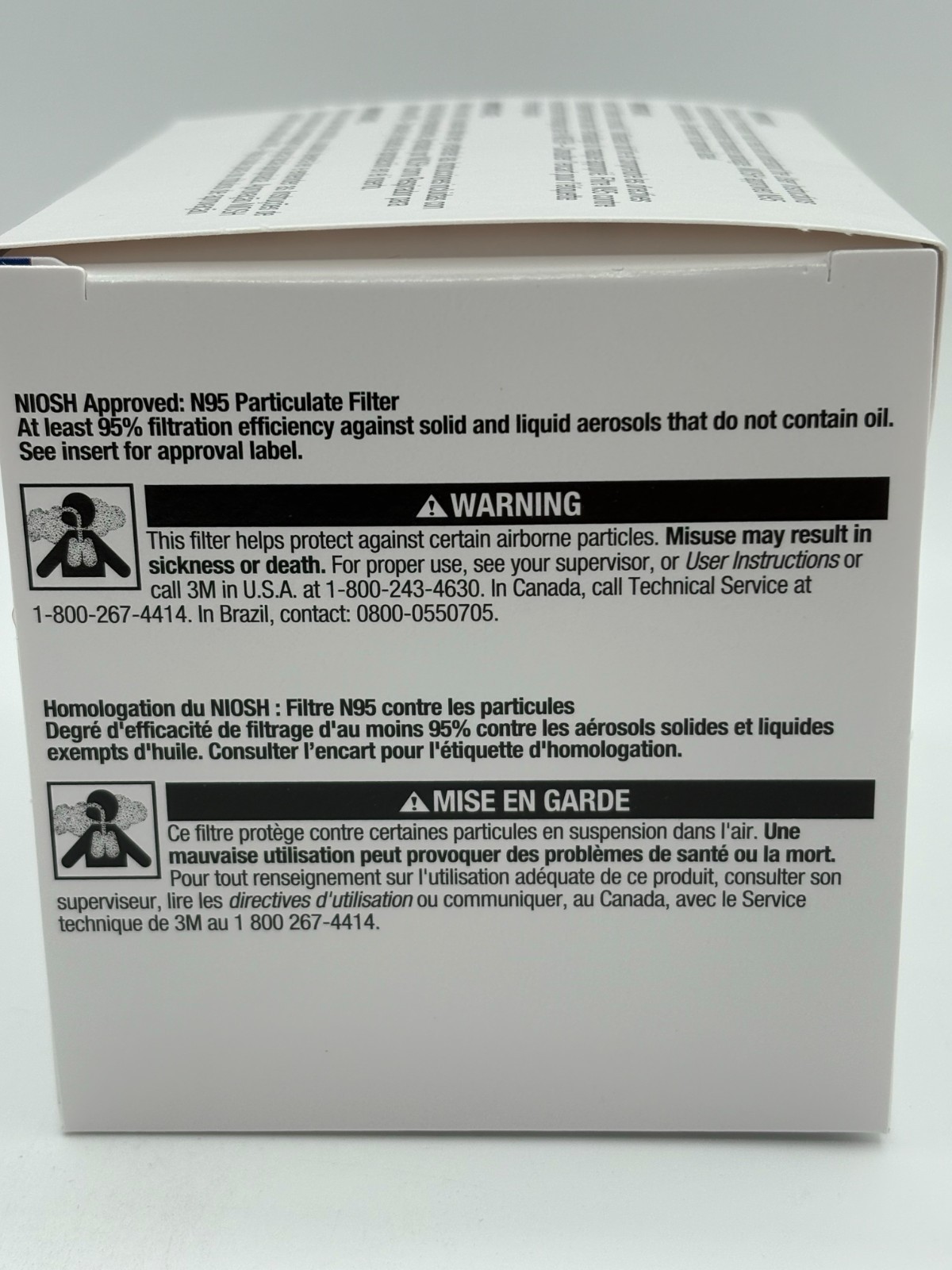 OEM CASE of 3M 5N11 N95 Replacement Particulate Filter – Respirator 10 Boxes OEM