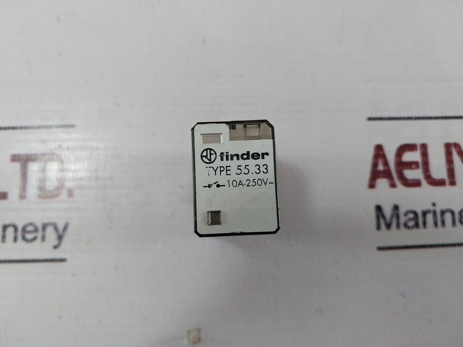 Lot of 2X Finder 55.33 Control Relay 10A 250V AC