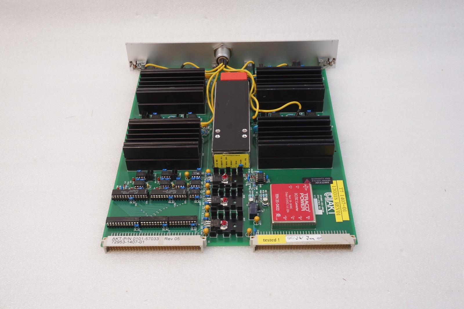 AMAT AKT DYNAMIC-SEC-DRIVER BOARD D-SEC 50-04,0101-57033 REV:05,130318 REV:01