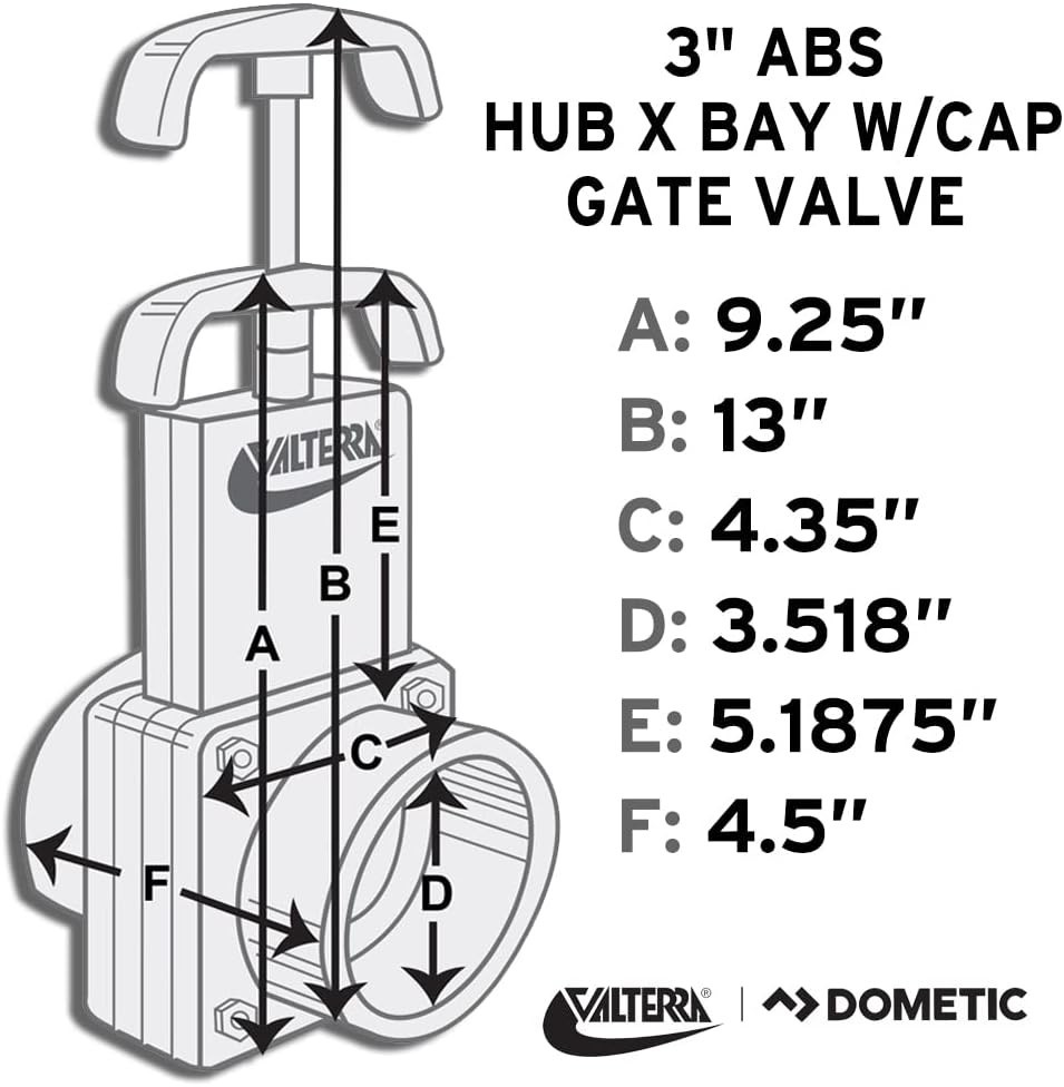 3-Inch Hub x 3-Inch Bayonet Valve Assembly – Versatile Plumbing Solution